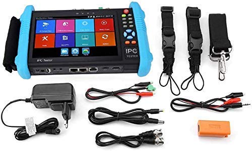 9800ADHS Plus CCTV Tester, 7" Touchscreen IP Kamera Tester Upgrade IPC Überwachungs analog Kamera Monitor CVBS AC mit TVI/AHD/CVI/WIFI/4K