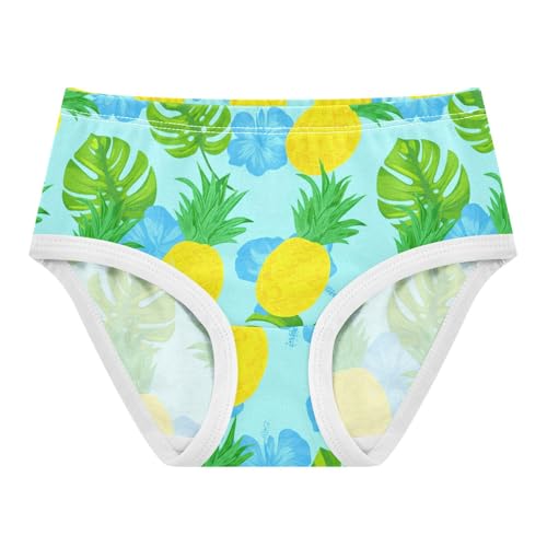 Tropical Yellow Pineapples Toddler Girls's Underwear 2T 202c1912
