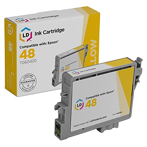 LD Products Remanufactured Ink Cartridge Replacement for Epson T0484 ( Yellow )