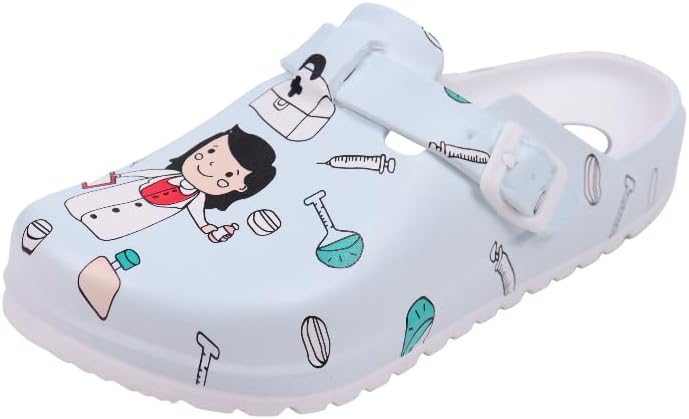 Foam Clogs for Women and Men, Lightweight Breathable Mens Womens Clogs Shoes, Waterproof Slip Resistant Work Shoes for Garden Beach Travel and Casual Wear