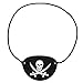 One-eyed Pirate Captain Skull Eye Patch Costume for Halloween,Christmas,Birthday Pirate Theme Party