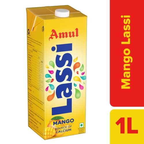 Image of Amul Mango Lassi, 1L Tetra Pack
