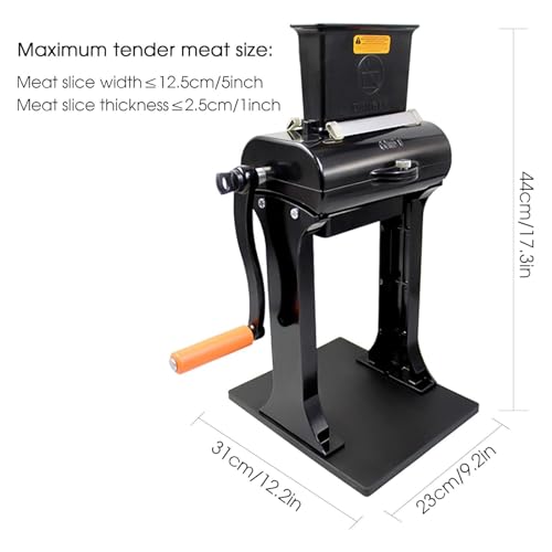 Batticarne – Strumento manuale resistente per intenerire bistecche, manzo, tacchino, pollo, maiale, design verticale per un facile utilizzo e risultati efficienti