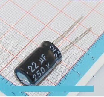 Condensateur 22uF 250V pour remplacer un composant gonflé ou défectueux
