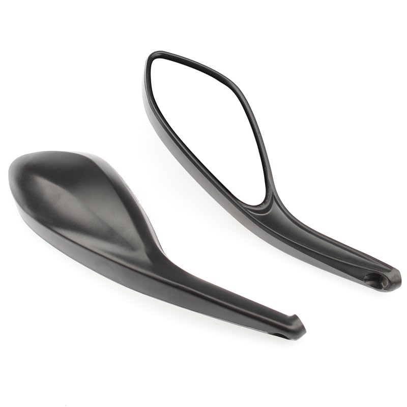 Rétroviseurs moto sans vibration pour Ducati Monster 695 696 noir