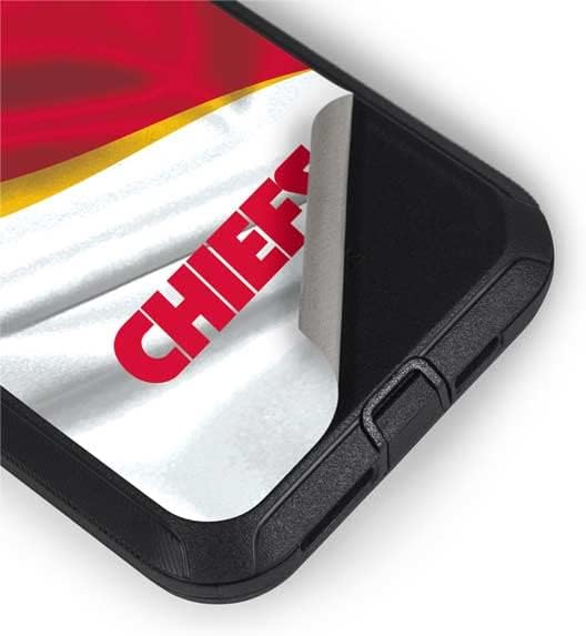 Skinit Decal Skin Compatible with OtterBox Defender iPhone 11 Case - Officially Licensed NFL Kansas City Chiefs Design