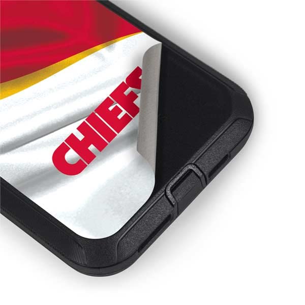 Skinit Decal Skin Compatible with OtterBox Defender iPhone 11 Case - Officially Licensed NFL Kansas City Chiefs Design