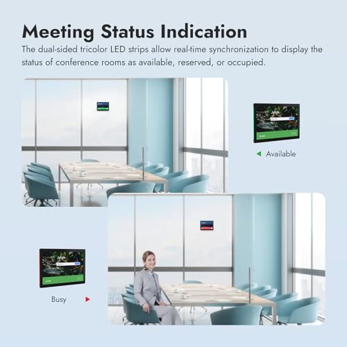 Image of RT13 Touch Panel for Room Scheduling and Meeting Control