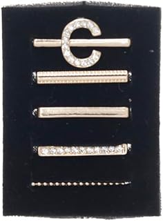 حلقات معدنية مزخرفة لسوار الساعه 5 قطع , ذهبي EG-GO-792