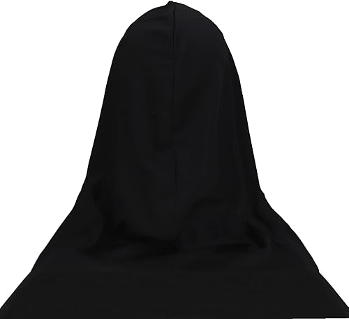 Miniatura 3 de Máscara de monja de látex aterradora con bufanda, disfraz de monja de terror, máscaras de cabeza completa para disfraces de Halloween, accesorios de