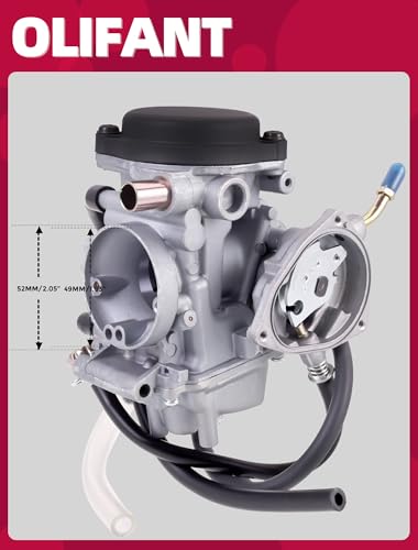 Image of Carburetor For Yamaha Big Bear 250 400 /Bruin 250 350 /Grizzly 350 400 450 /Kodiak 400 450 /Wolverine 350 450 /5FU-14101-10-00