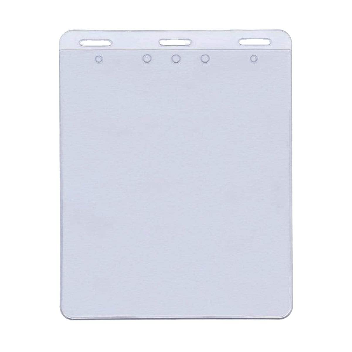 Amazon.com : Bulk 100 Pack - 4x5 Vaccination Card Protector - Clear  Immunization Record Sleeve - American Manufactured Heavy Duty Plastic  Horizontal Name Tag Badge Cover