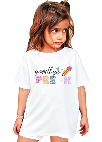 Image of Pre-K Graduation Shirt: Toddler Girls Boys Last Day of School T-Shirt Kids 2026 Preschool Graduation Gift Tops