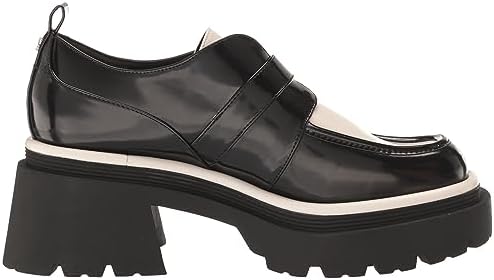 Circus NY by Sam Edelman Women's Natasha Monk-Strap Loafer, Black/White, 8.5 | Image 5