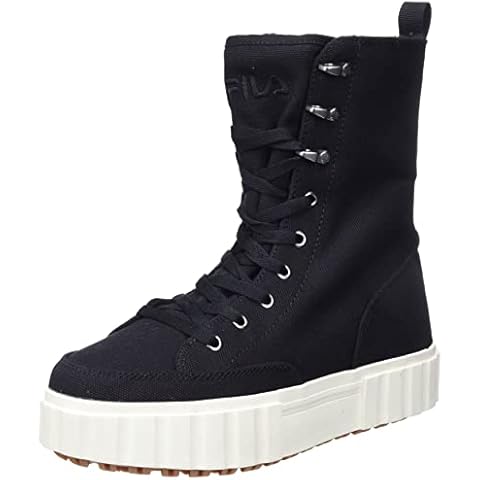 FILA Damen Sandblast HIGH wmn Mode-Stiefel, Black, 42 EU Cover
