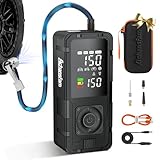 Achansfam P10 33s Fast Inflation Tire Inflator Portable Air Compressor with 20'...