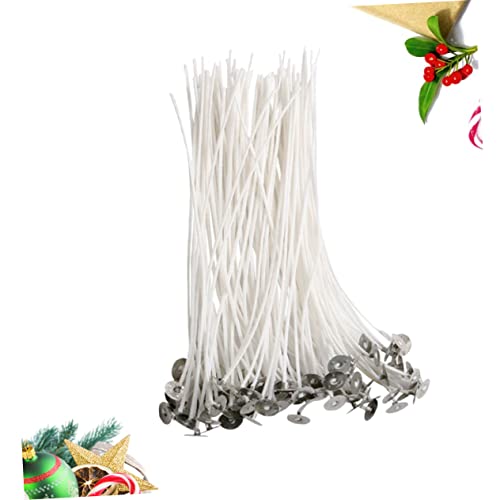 Mechas para velas con base 200 unidades 9 cm miniatura 5