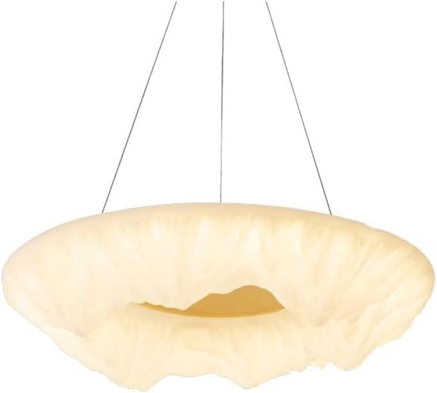 Suspension LED en acrylique rond pour sublimer l'ambiance de votre salle à manger
