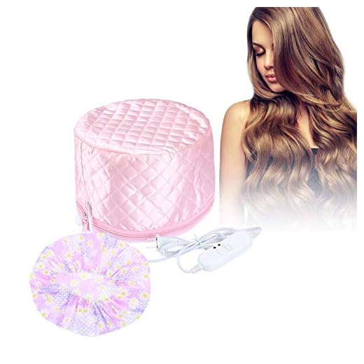 110V Hair Care Hat,Hair SPA Cap,Electric Hair Cap Thermal Cap For Hair Spa Home,Nourishing Care Hat with 3 Mode Temperature Control