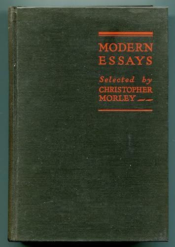 Modern Essays [Unknown] B002FTBDM8 Book Cover