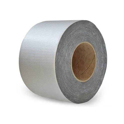 Fissure de toit métallique : réparez avec le ruban adhésif en aluminium