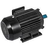 【Robust und langlebig】 - Der Elektromotor besteht aus Aluminium. Robustes und zuverlässiges Material kann den Motor gut schützen