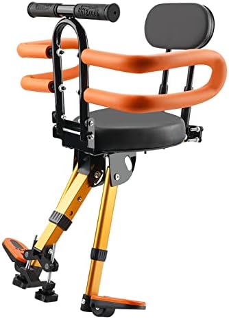 OUSEXI Child Bike Seat Front Mounted,Retractable Toddler Bike Seat Suitable for Children 2~6 Years