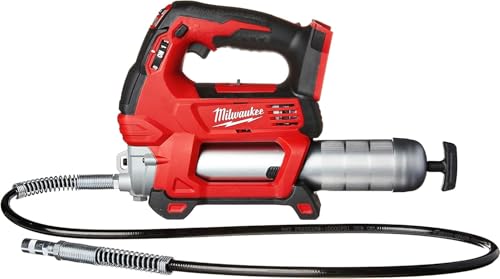 Milwaukee M18GG-0 18V Li-Ion Cordless 2-Speed Grease Gun 450g (AU Model) - Skin Only