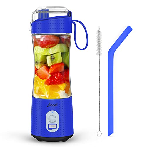 Personal Size Blender Smoothies and Shakes, Aoozi Portable Blenders, Mini ...