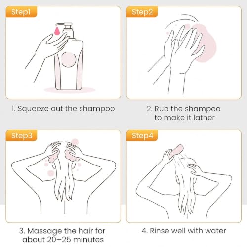 Image of Deep Brown Hair Dye Shampoo 3 in 1 for Gray Hair, Women & Men