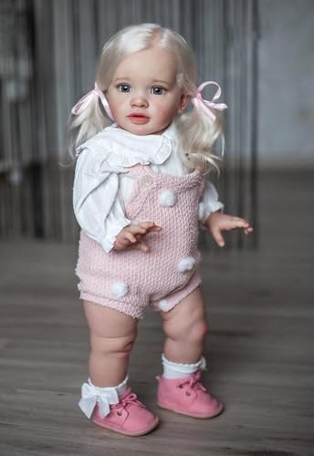 Muñeca Reborn Bebé Realista 26 Pulgadas miniatura 4