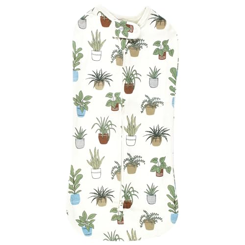 Hudson Baby Cápsula de dormir unisex para bebé, plantas, 0-2 meses