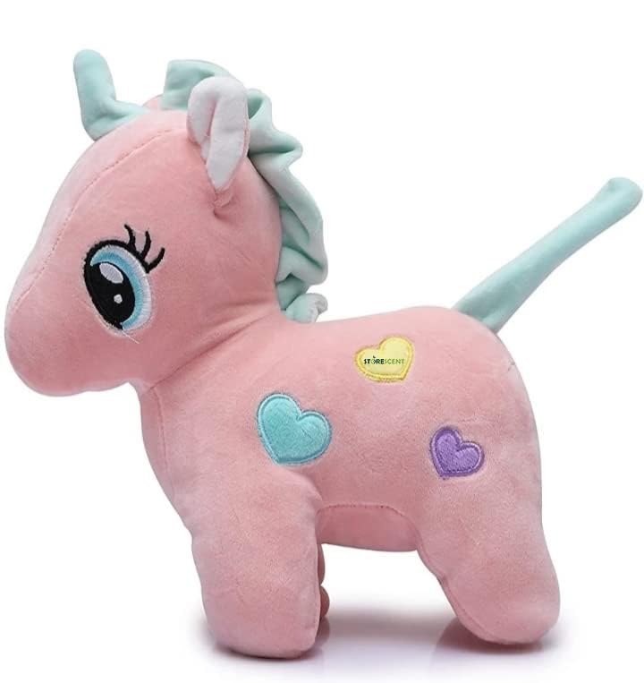 Image of Storescent Soft Toys for Kids, Stuffed Animal Plush Soft Toys for Boys and Girls | Unicorn Plushie Toy (Unicorn Blue)