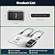 LAMTTO Car TV Mate, Kabelloser Carplay Adapter für kabelgebundenes OEM Carplay & Fi-re TV Stick/Spielekonsole HDMI-Multimedia Plug+Play Carplay Automodelle, iOS 10+ Typ-C/USB,Nicht für Android-Geräte