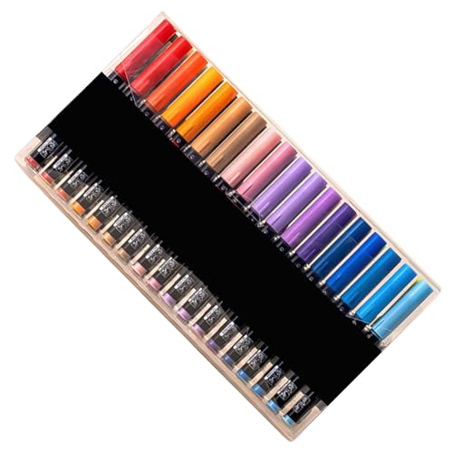 Rotulador acrílico líquido de color 12/24/36/48 para pintar sobre papel, madera, piedra, pincel acrílico