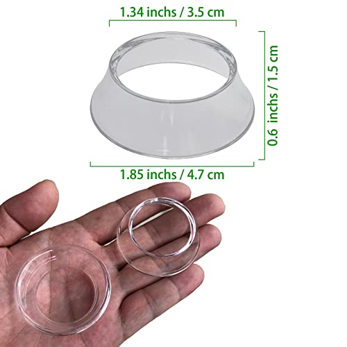 Lranfow Baseball Stand Sphere Holder Egg Display Stands For Display Balls Or Other Round Items, Dual-Use Sizes,16 Pcs #TOP5