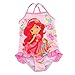 Costume da bagno per bambini/ragazza, motivo: fragola, rosa rosa 6 anni
