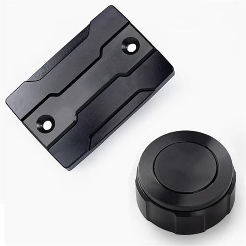 Tapas de líquido de frenos delantero trasero MT09 accesorios de protección negros de repuesto