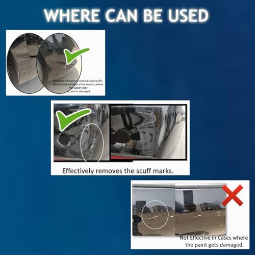 Image of Scratch Remover All Colour Car & Bike Scooty Scratch Remove Repair Agent Wax 100 Gm, Not For Dent & Deep Scratches (1 Pcs)