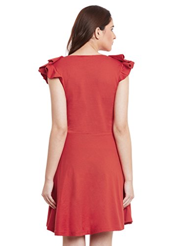 Image of Miss Chase Women's Cotton Mini Skater Dress