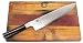 Produktbild KAI Shun Classic Kochmesser Set | ultrascharfes Damastmesser DM-0707 | 25,5 Klinge aus Damaststahl | + großes massives Schneidebrett aus Fassholz (Eiche), 34x21 cm | VK: 260,-