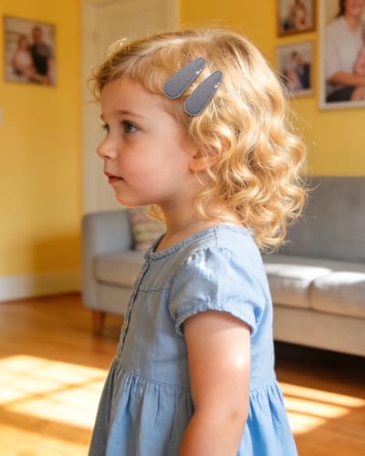 doboi 20 pinzas para cabello infantil con lazo floral miniatura 6