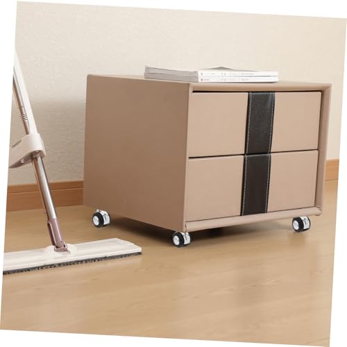 Roulettes de bureau silencieuses lot de 4 pièces avec frein et support robuste - 4