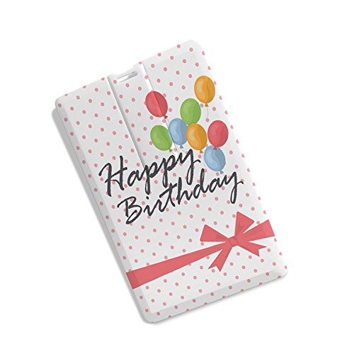 100yellow® Credit Card Shape Happy Birthday Print High Speed 16GB Fancy Pen Drive (B07319Z2ND) Amazon Price History, Amazon Price Tracker