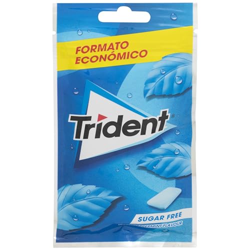 Trident Chicle Grageas Sabor Menta, 43.5g