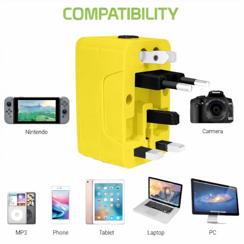 Image of MX Universal Travel Adapter All in One Worldwide Plug Adapter