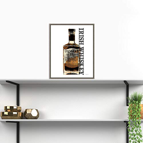 Framed Canvas Wall Art Print | Home Wall Decor Canvas Art | Irish Whiskey by Avery Tillmon | Modern Decor | Stretched Canvas Prints 16.00 x 19.62 in. - Thumbnail 5