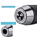 Quick-change Drill Chuck Drill Adapter Keyless Lathe Drill Chuck 0-13mm Clamping Range Self-Tightening Chuck With MT2-B16 Arbor