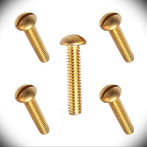 High-Strength Sheet Metal Screws - Durable Screws for Indoor and Outdoor Use - Versatile Screws for Crafting - 6-32 x 1