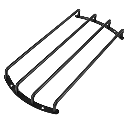 X AUTOHAUX 12'' Noir Métal Voiture Barre Grille Subwoofer Haut-Parleur Grille Couverture Guarde